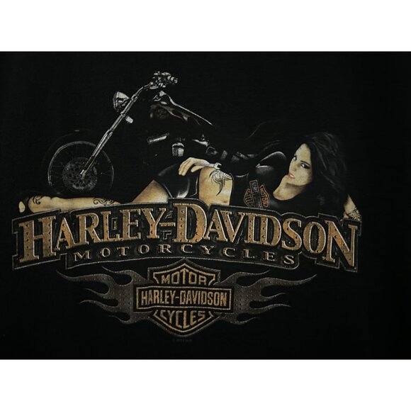 Harley-Davidson H-D T-Shirt Sexy Biker Babe Los Cabos Cabo San Lucas Mexico 2013 - Picture 1 of 7
